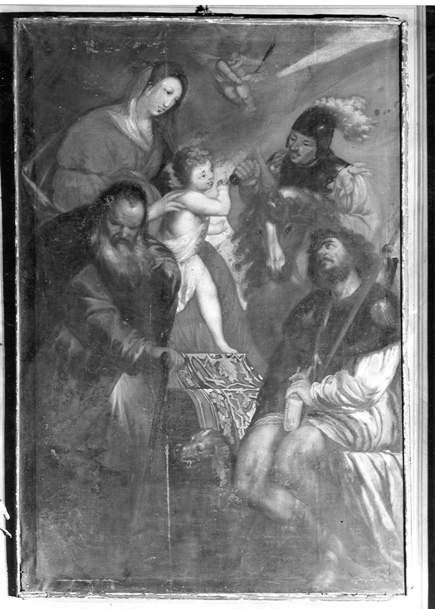 Madonna col Bambino e santi - Clusone, Bergamo